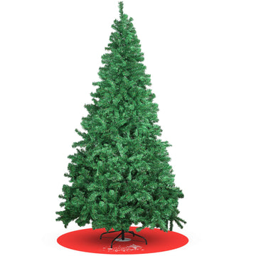 Artificial Holiday, 7ft Premium Spruce Artificially Hinged Christmas Pine Tree with 1000 Branch Tips, Metal Hinges