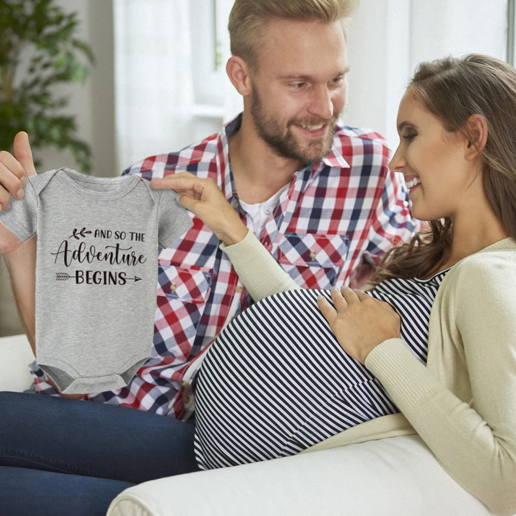 New Parents Gift Set Est 2026 Pregnancy Announcement Gifts for Couples-First Time New Mom Basket for Baby Shower