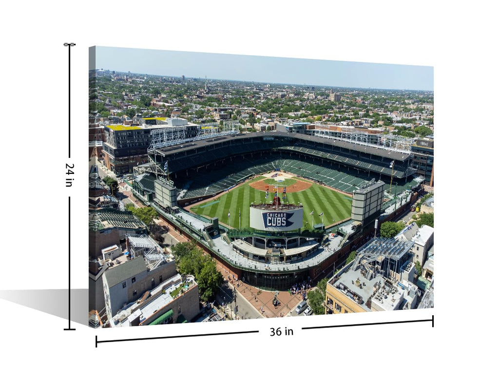 Chicago Wrigley Field Wall Baseball Stadium Skyline Canvas Wall Decor USA Sports Modern Wall Pictures Artwork