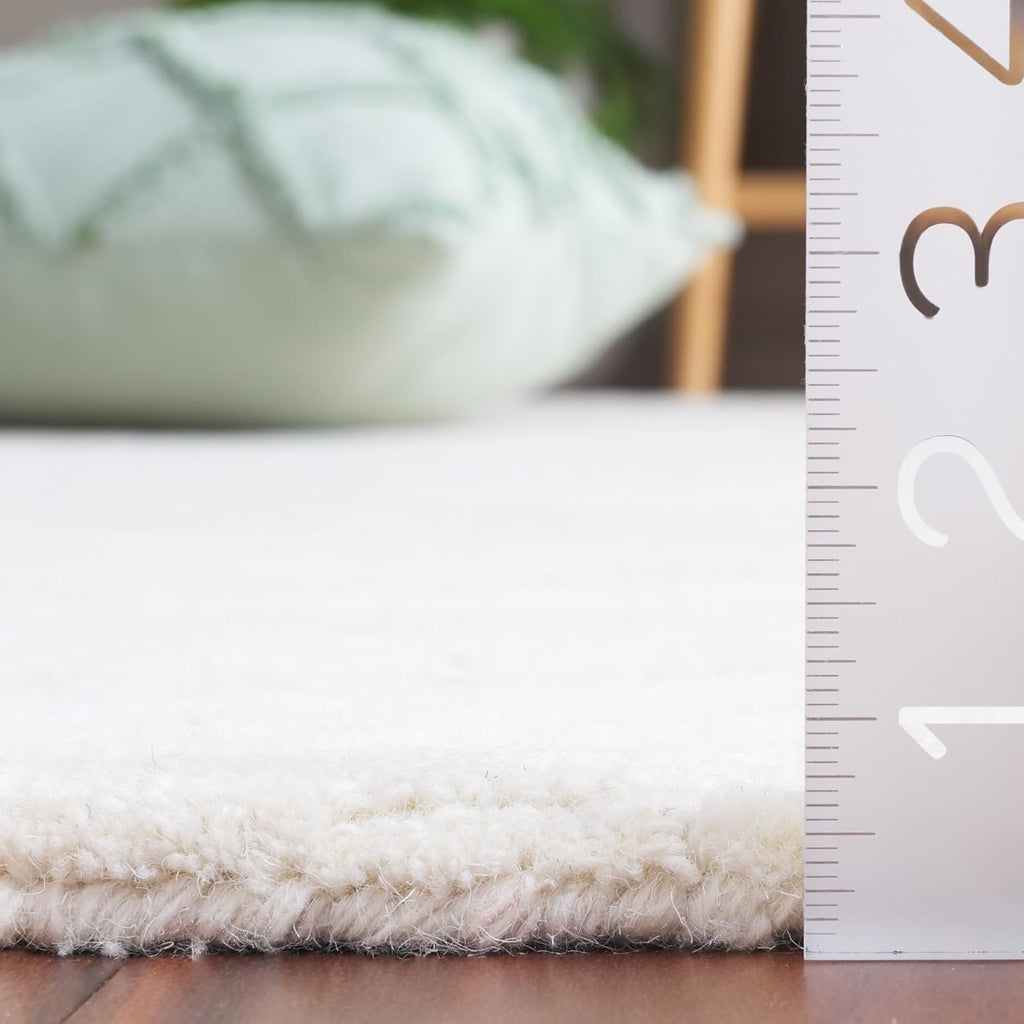 Area Rug 10x14 - Rodeo Drive - Large - Ivory, Handmade Wool