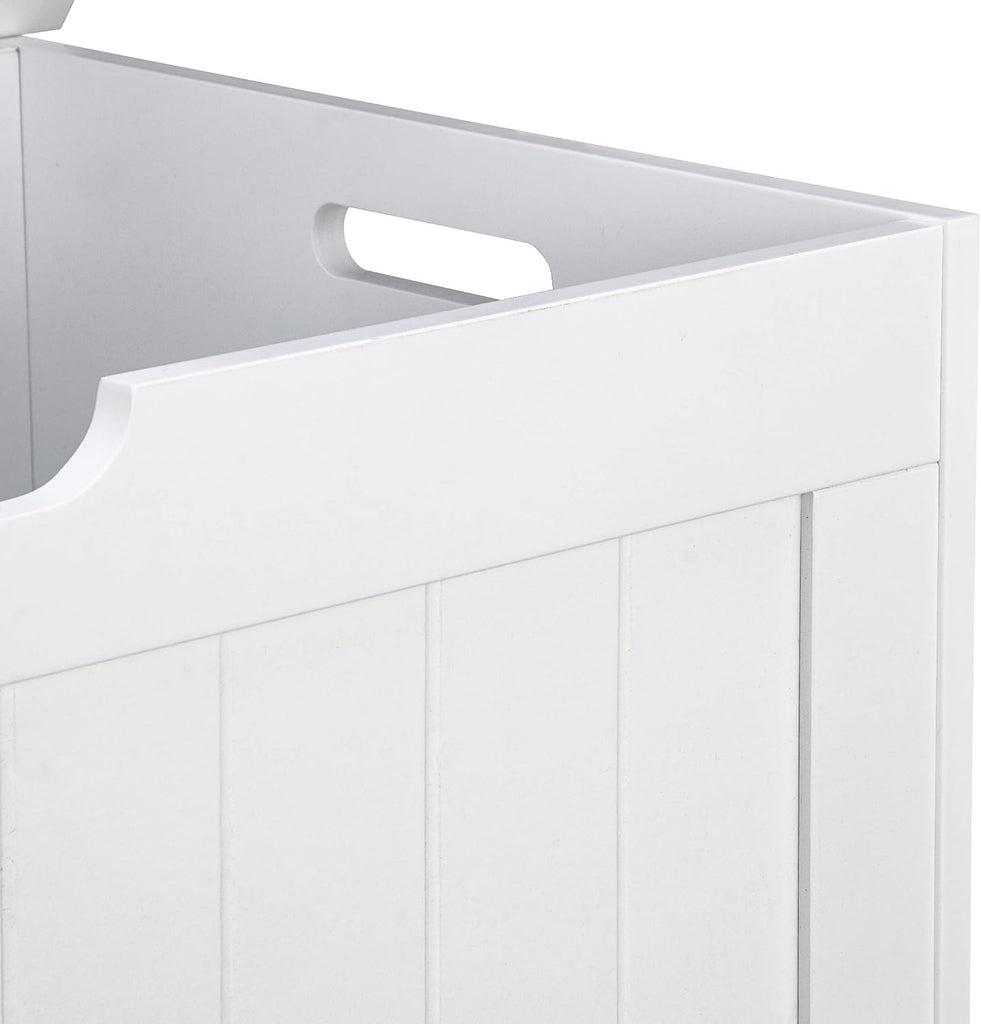 30 inches Kids Wooden Toy Chest Storage Space with 2 Safety Hinge Modern Decorative Toys Bench Box Bedroom Living