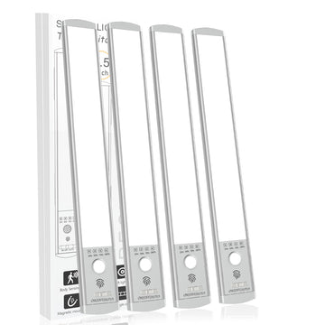 10" 76-LED Motion Sensor Under Cabinet Lights, Wireless