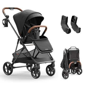 Full-Size Baby Stroller with Reversible Seat, Infant to Toddler
