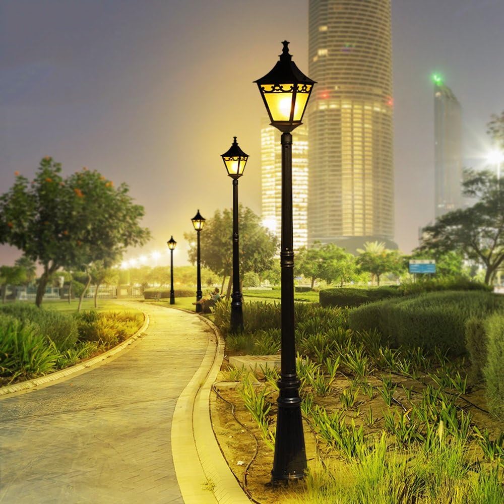 Outdoor Lamp Post Light,Victorian Outdoor Waterproof Street Light