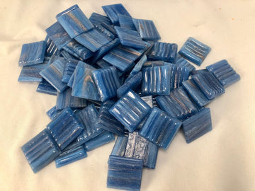 3/4" Mosaic Tile - P 61 Lapis Lazuli - 1 lb Bag Brand Glass Tile