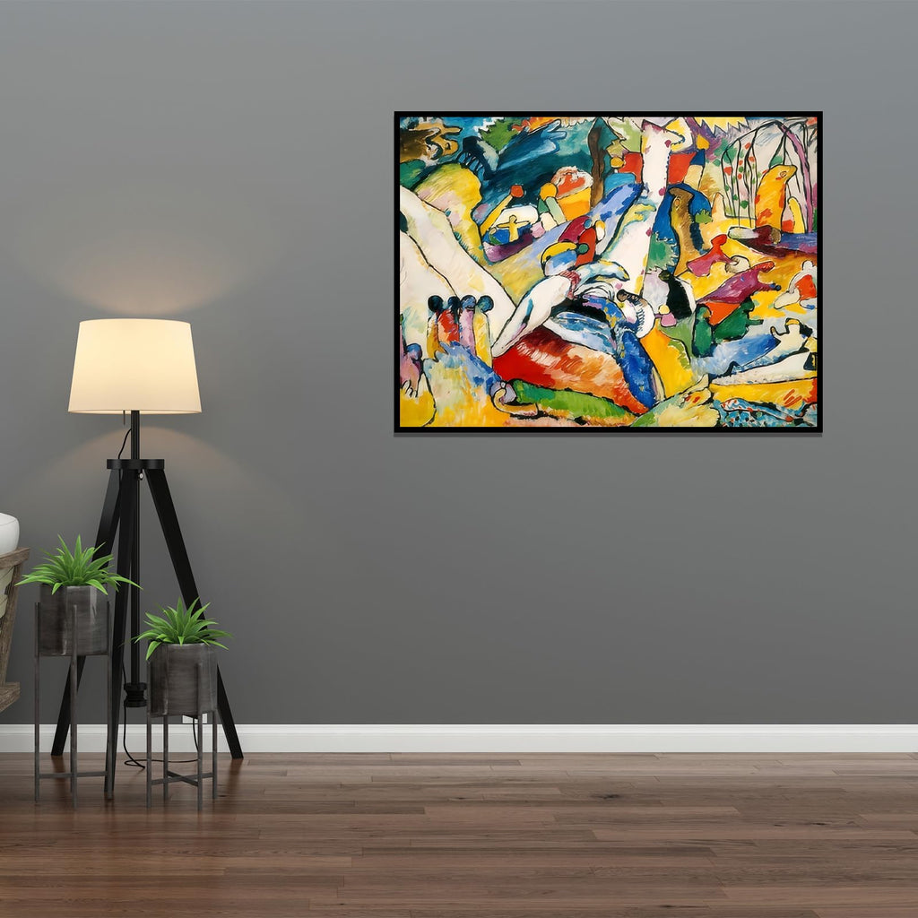 Kandinsky Canvas Wall Art Sketch Composition Ii Poster - Abstract Art Wall Decor Classic Master Painting Art Print