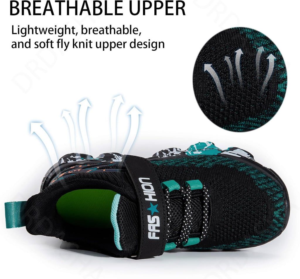 Kids Sneakers Boys Girls Sports Tennis Lightweight Running Shoes