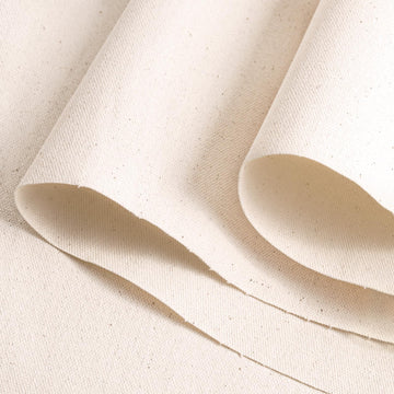 3 Yards Natural Cotton Canvas Duck Fabric for Arts & Crafts, Backings, Covers, 60 Inches Wide, 7 oz