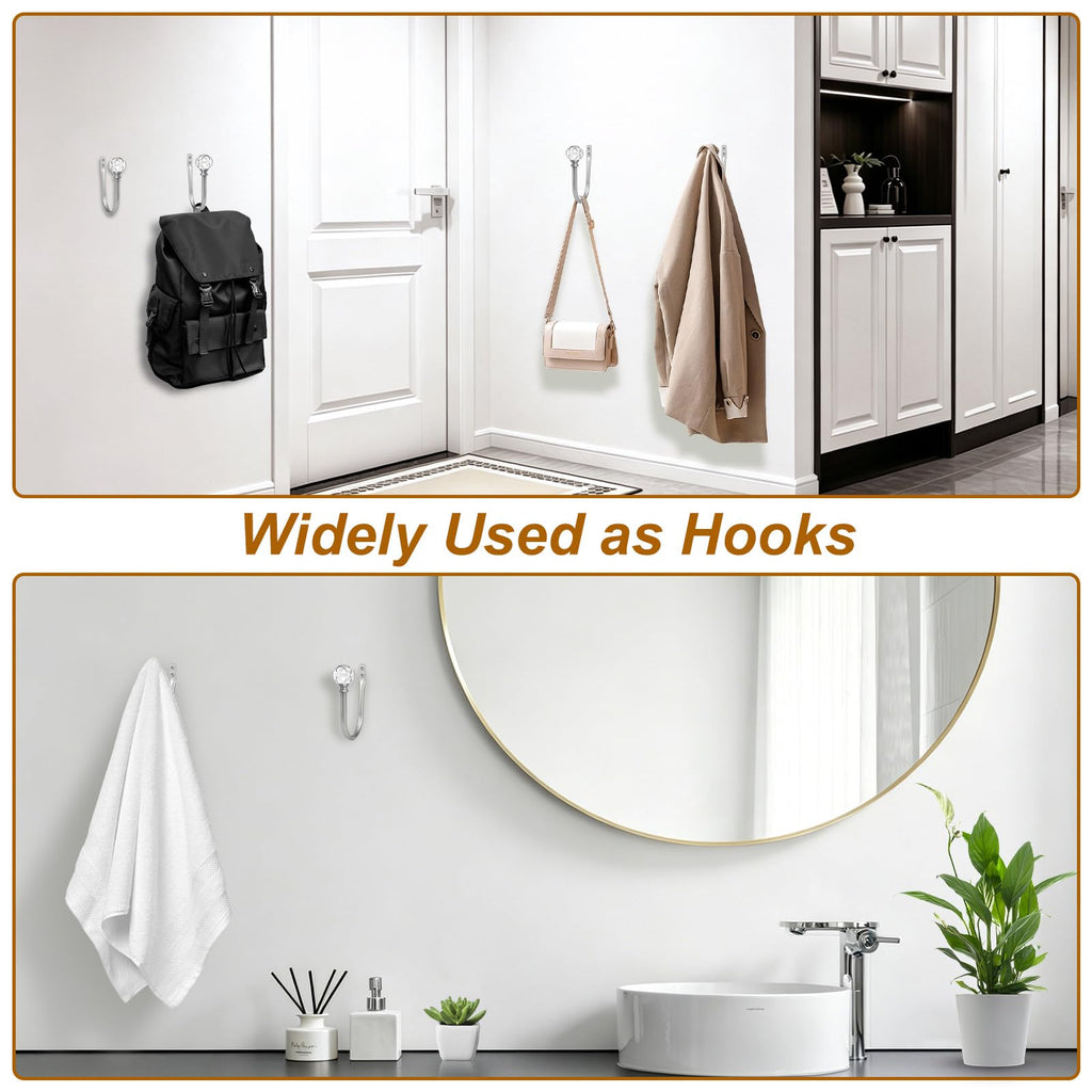Silver Curtain Holdbacks for Drapes