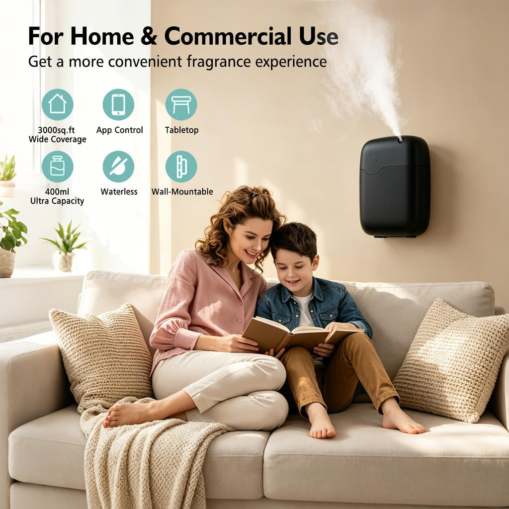 Waterless Essential Oil Diffuser Cold Air Scent Diffuser Hotel