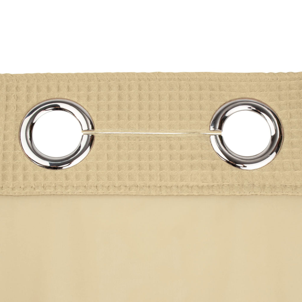 Linen Cotton Blend Fabric Set with Liner, 71x74