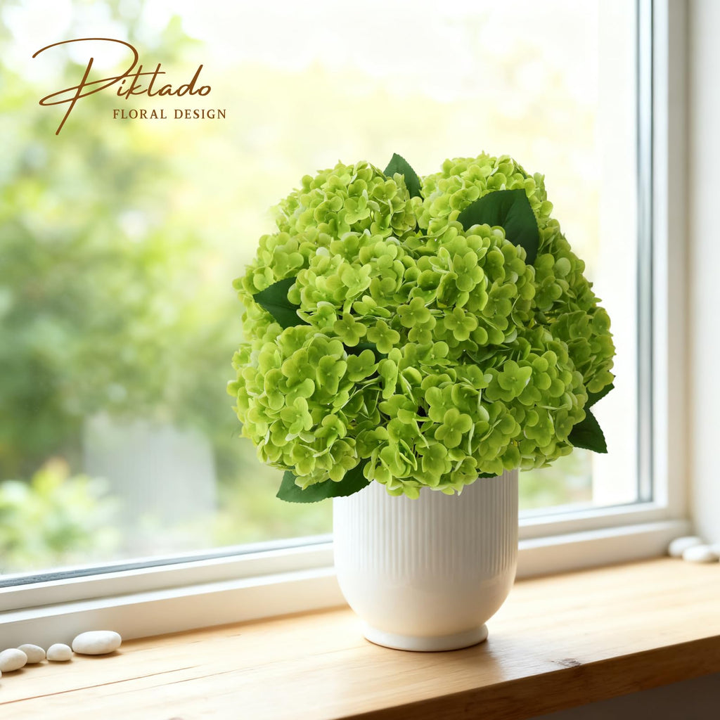 Real Touch Artificial, Green, 21in, 2 Bunch