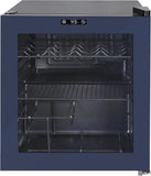 Beverage Cooler Refrigerator 15 Wine Bottle/60 Can Capacity, Glass Door, 17-Inch