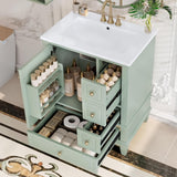 Harper & Bright Designs 24" Bathroom Vanity with Sink