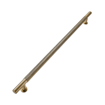 15 Inch(381mm) Soild Knurled Appliance Pulls Champagne Bronze Cabinet Pulls Drawer Pulls Kitchen Hardware