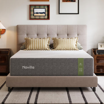 Memory Foam 12 Inch Queen Mattress in a Box | NanoGel Memory Foam, Cool Night Sleep, High-Density Support Foam, Spine