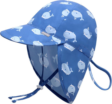 UPF 50+ Baby Sun Hat, Ear & Neck Protection for Toddlers