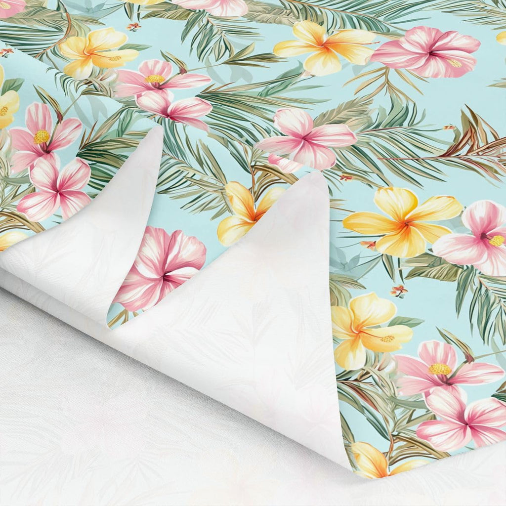 Retro Floral Upholstery Fabric, 3 Yards