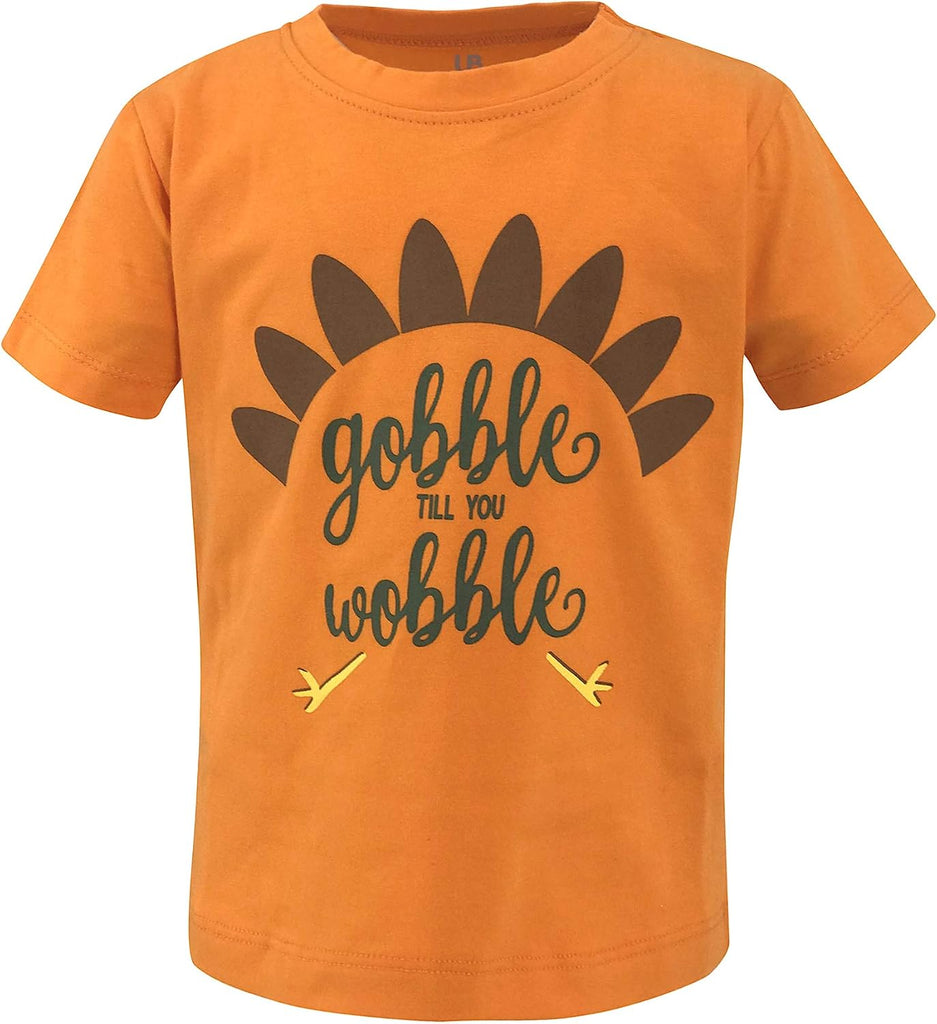 Boys 2pc Shorts Set Outfit Short Sleeve Shirt with Graphic Applique Print and Shorts