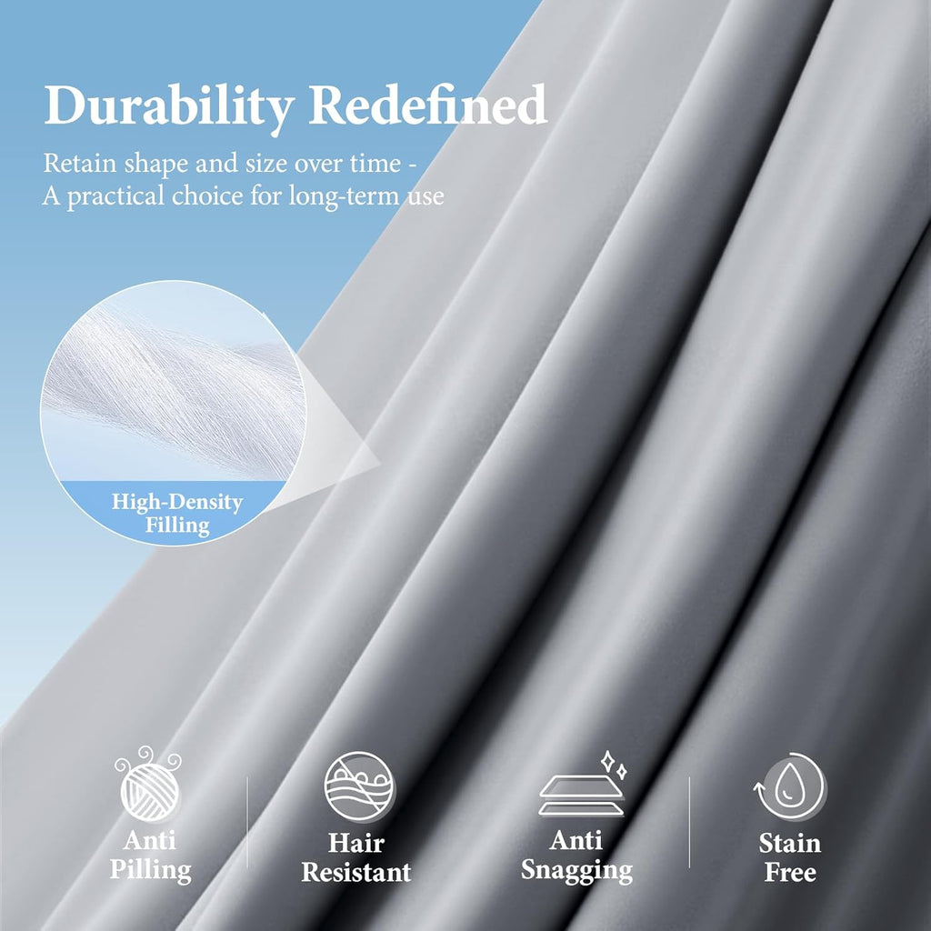 Queen Cooling Comforter, Cooling Blanket for Hot Sleepers and Night Sweats, Double-Sided Cool Soft Lightweight