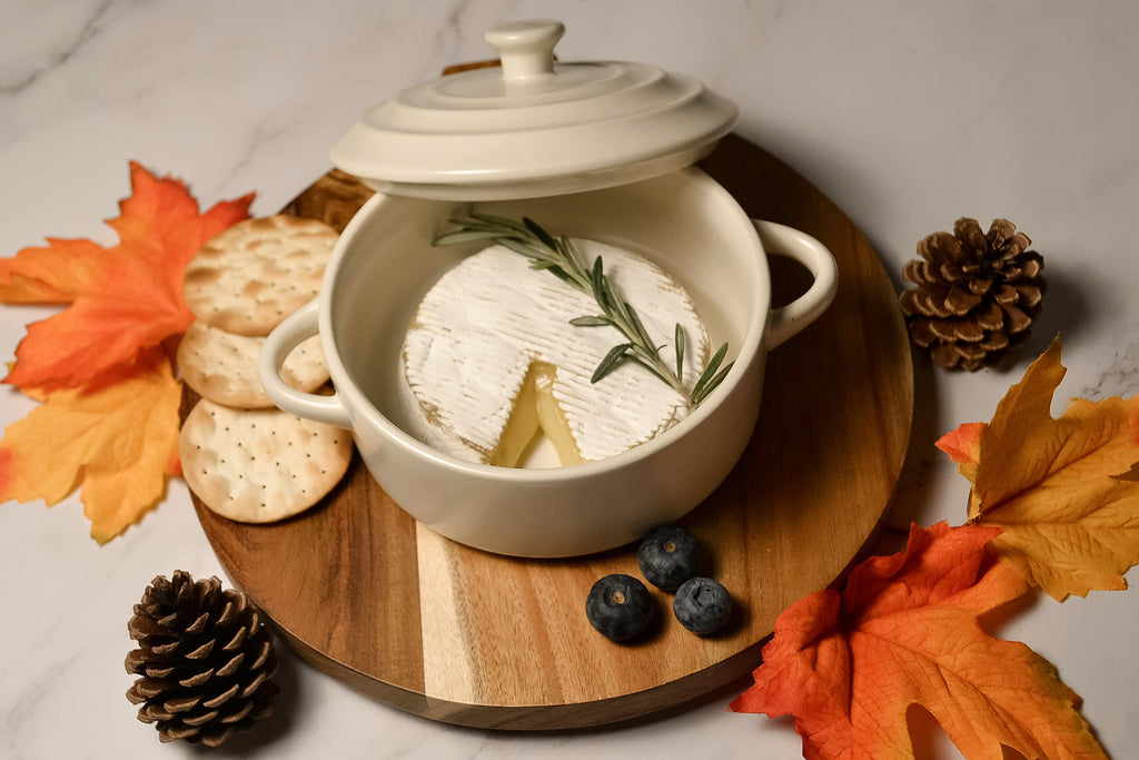 Baker, Cream, Wood Spreader, Birchbark
