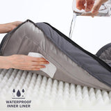 Orthopedic Dog Beds Large Sized, XL Washable Dog Sofa with Egg-Crate Foam, Waterproof Lining and Non-Skid Bottom