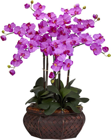 Large Phalaenopsis Silk Flower Arrangement
