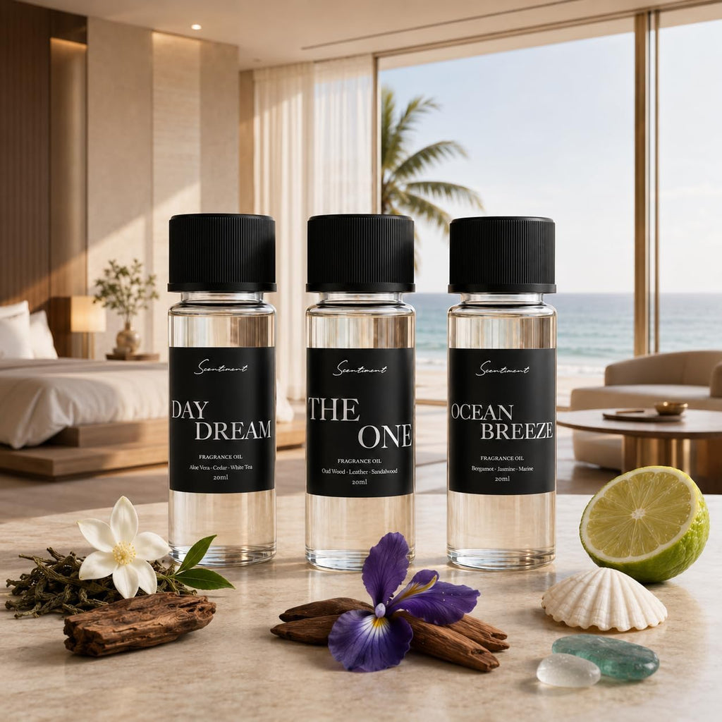Luxury Hotel Scents - 3 Diffuser Oil Set - 3 x 0.68 fl oz(20 mL)