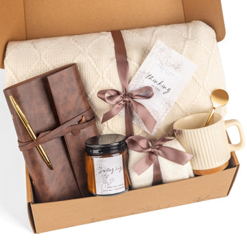 Self Care Gifts for Women, Get Well Soon Gifts Basket, Sympathy Gift Baskets, Care Package, After Surgery Feel Better