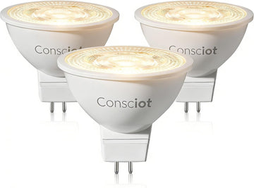 GU5.3 LED Bulb Dimmable, 5W (50W Equivalent), 2700K Soft White Light Bulb with 500lm 40° Beam Angle, 12V Low Voltage