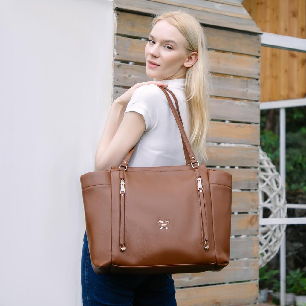 Diaper Bag Backpack Baby Diaper Bag,Leather Diaper Bag Backpack, Diaper Bag Tote with Changing Pad, Stroller Straps