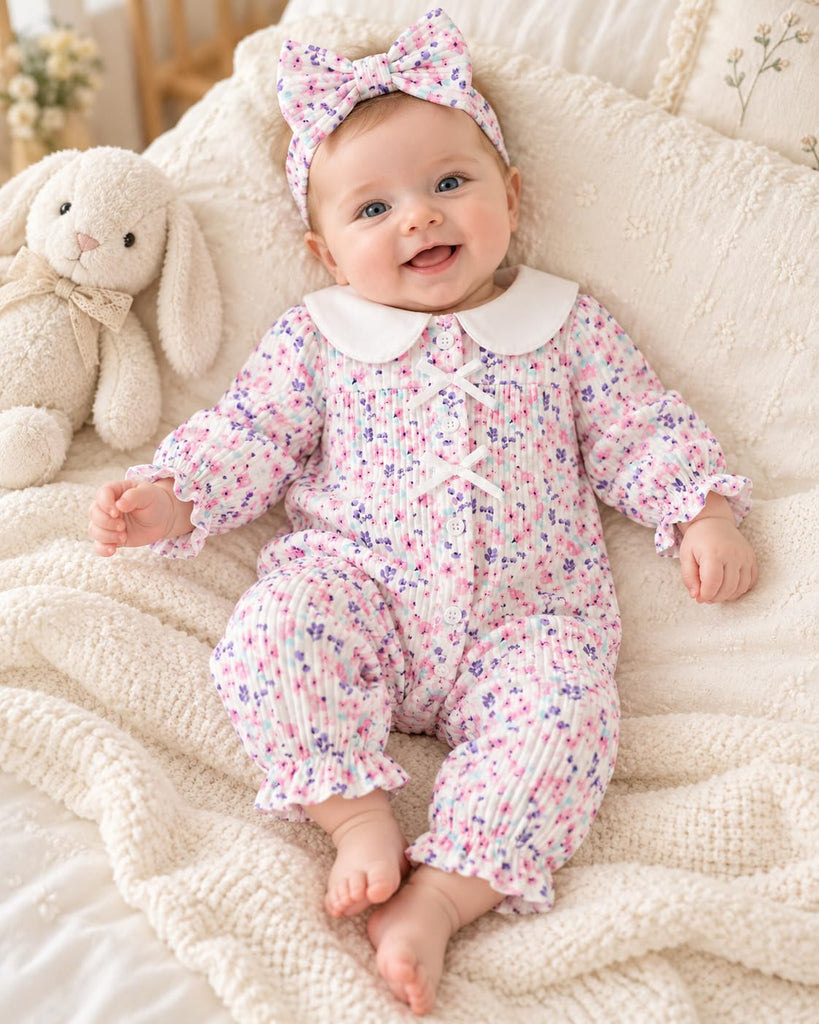 Newborn Baby Girl Clothes 3-6Months Coming Home Essentials Outfit