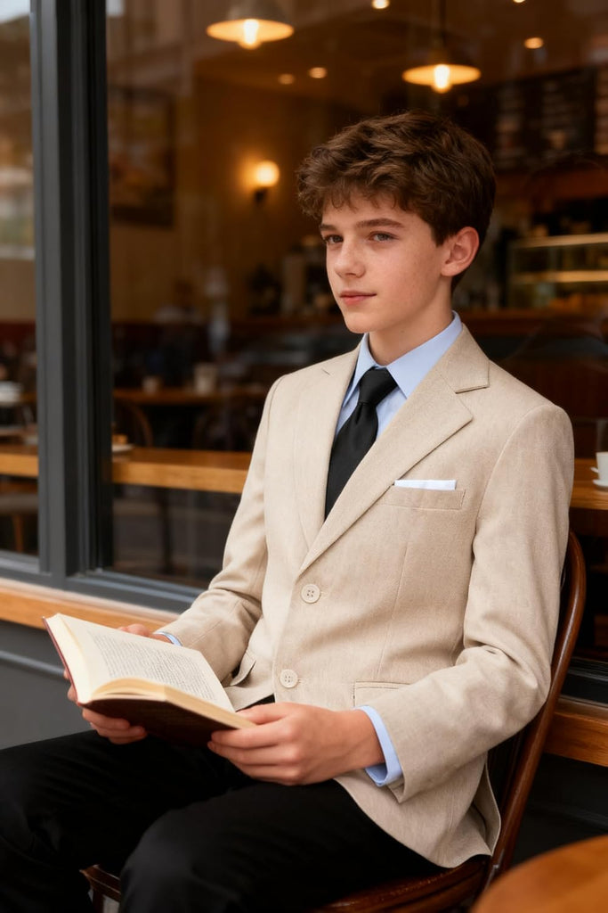 Boys Blazers Casual Suit Jackets for Kids Sport Coat Formal Dress Jackets