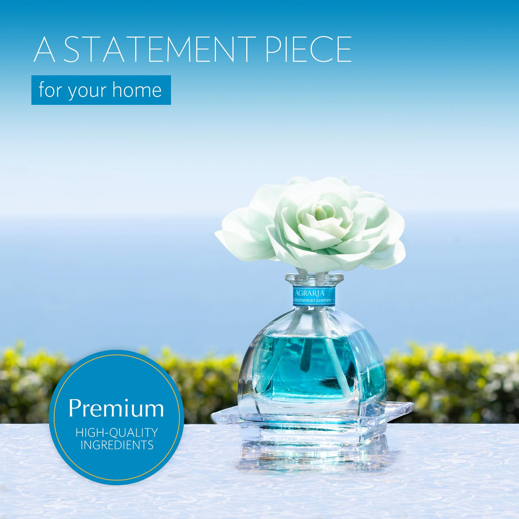 Mediterranean Jasmine AirEssence Reed Diffuser Set, 7.4 fl oz