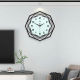 Large Wall Clock for Living Room Decor Modern Big Wall Clock for Kitchen Bedroom Home Decoration Extra Giant Black