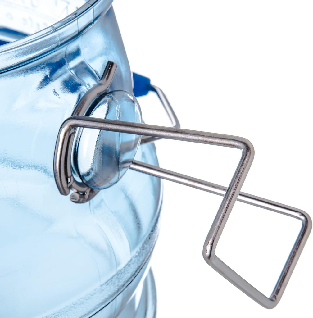 Saf-T-Ice Plastic Ice Tote, Ice Bucket with Drying and Storage Hook for Restaurants, Bars, Catering Events, Buffets