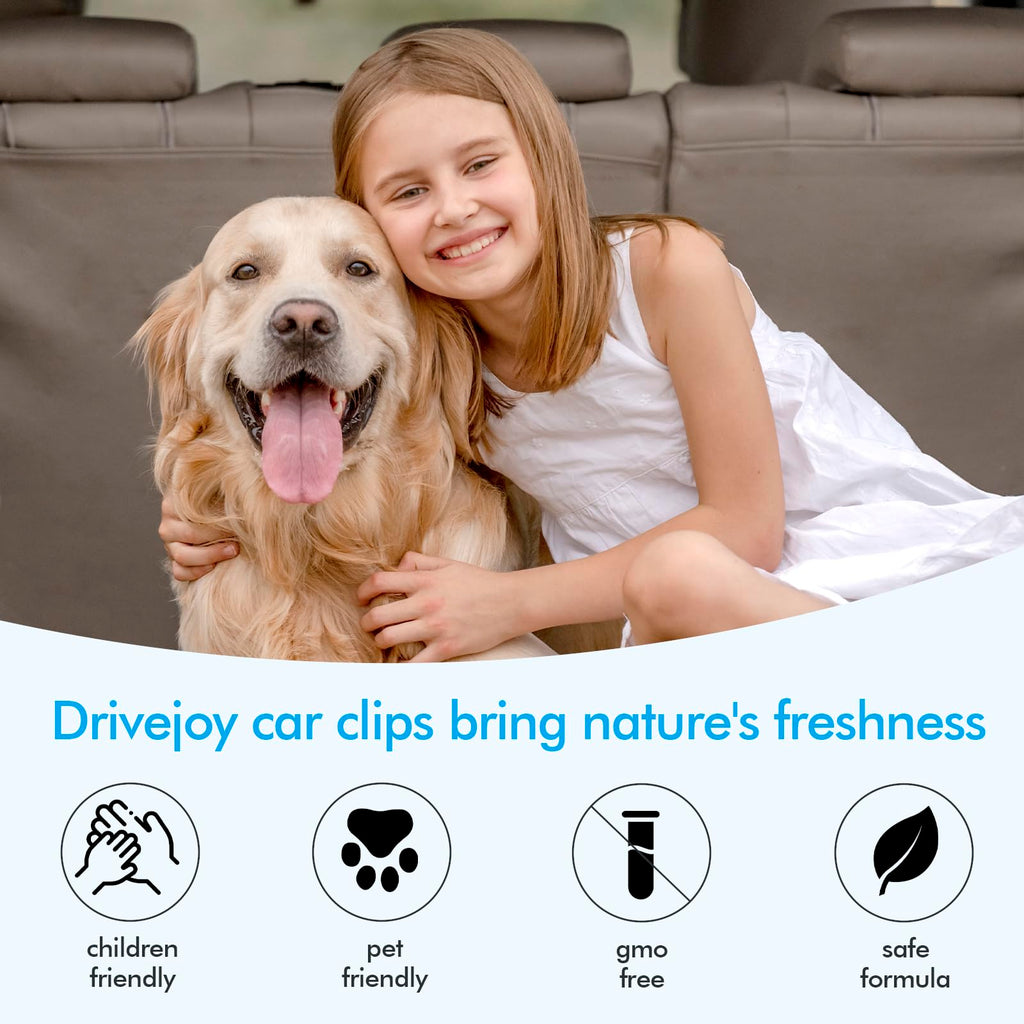 Car Air Freshener Vent Clips, 12 Pack, 6 Ocean, 6 Hawaiian