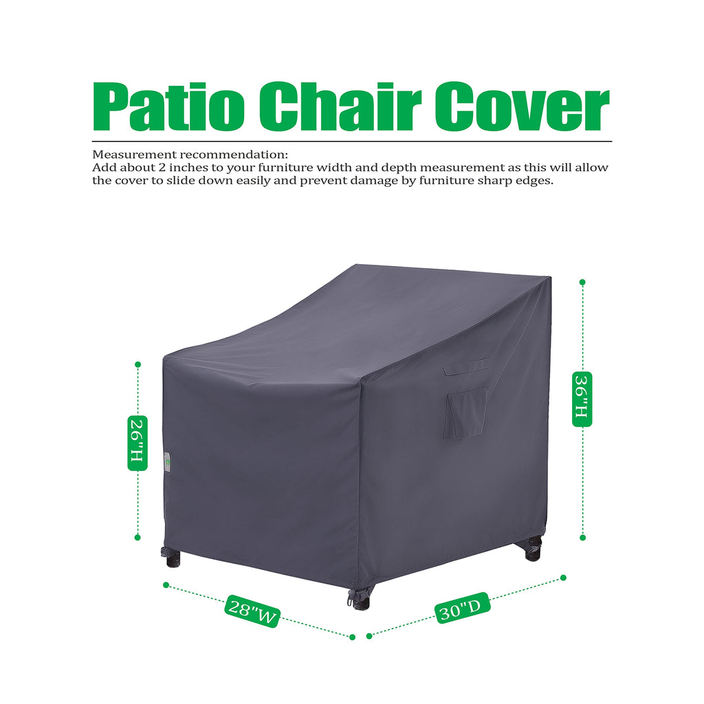 Grey, 28" W x 30" D x 36" H, 2-Pack