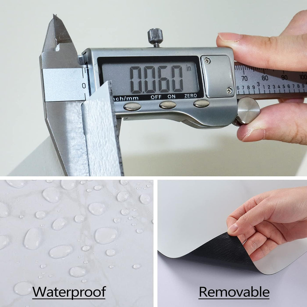 16-Pack Grey Slate Flooring Peel and Stick Floor Tile Waterproof Vinyl Flooring Sheet Self Adhesive Floor Tiles