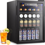 26 Bottle Wine Cooler, 95 Cans Beverage Refrigerator, 2.6 cu.ft Drink Fridge Dig