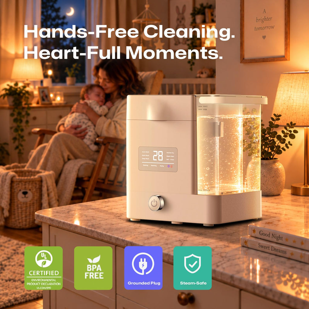 Baby Bottle Washer Sterilizer & Dryer All-in-One