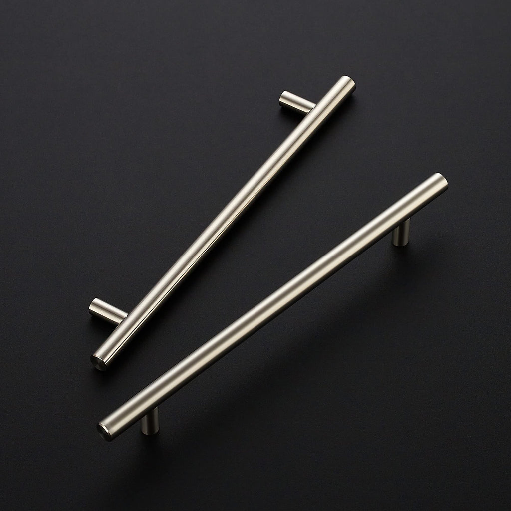 Brushed Nickel Cabinet Handles 10" Length,7-1/2" Hole,10 Pack