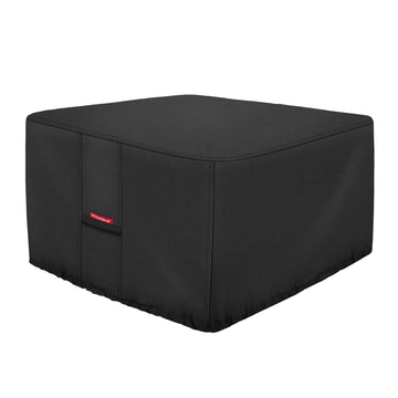Square Patio Fire Pit Table Cover 44 x 44 inch, Black