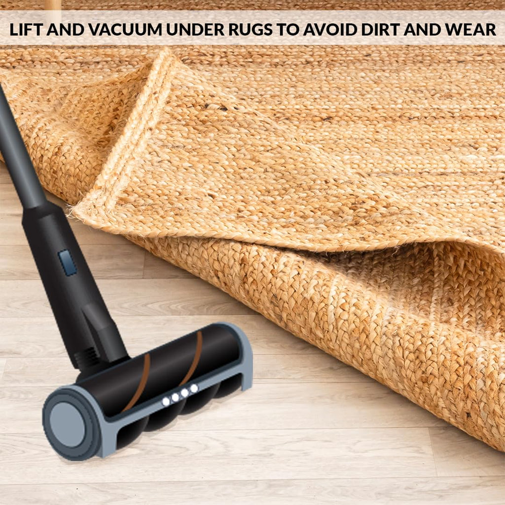 Braided Jute Runner Rug - Natural