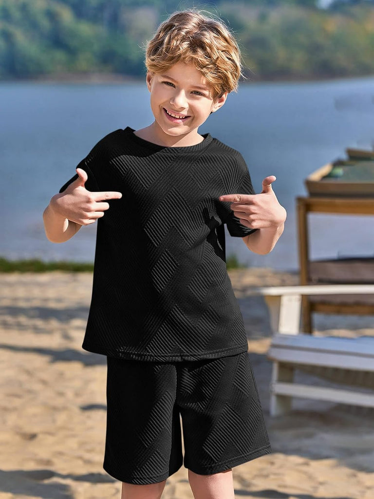 Boys Short Sets 2 Piece Summer Outfits