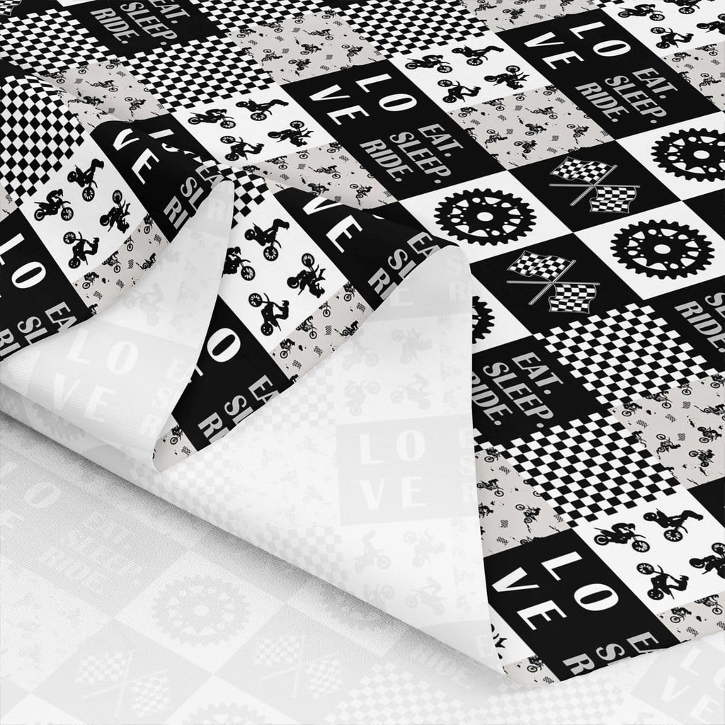 Dirt Bike Fabric by The Yard Soft 2 Yards
