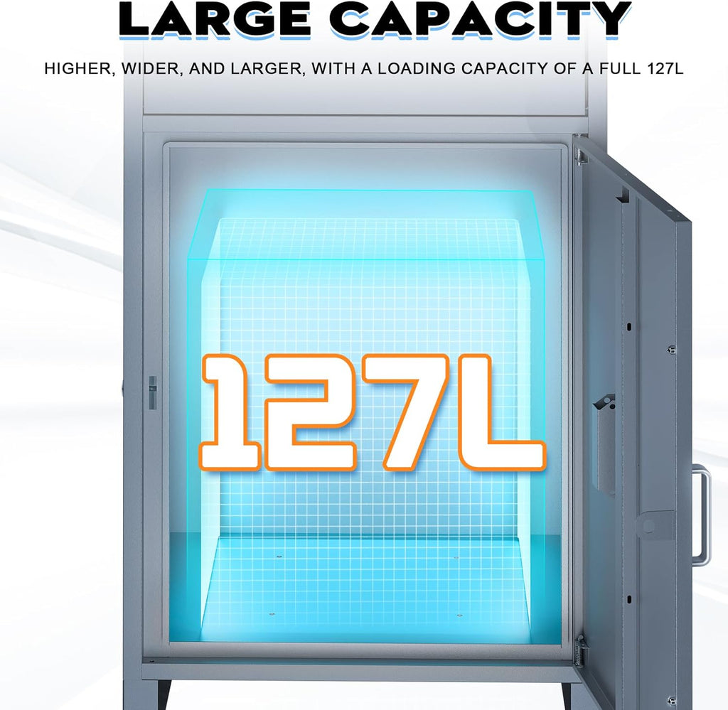 Package Delivery Boxes Drop Boxes with Secure Storage - Balck