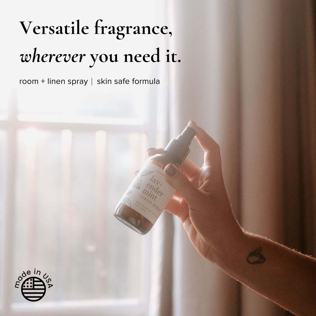 Organic Linen & Room Spray (Lavender Mint)