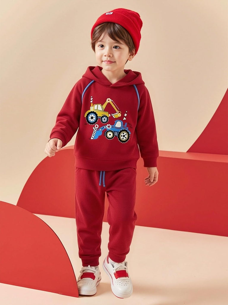Toddler Boy Clothes Long Sleeve Hoodie Sweatshirt + Pants 2PCS