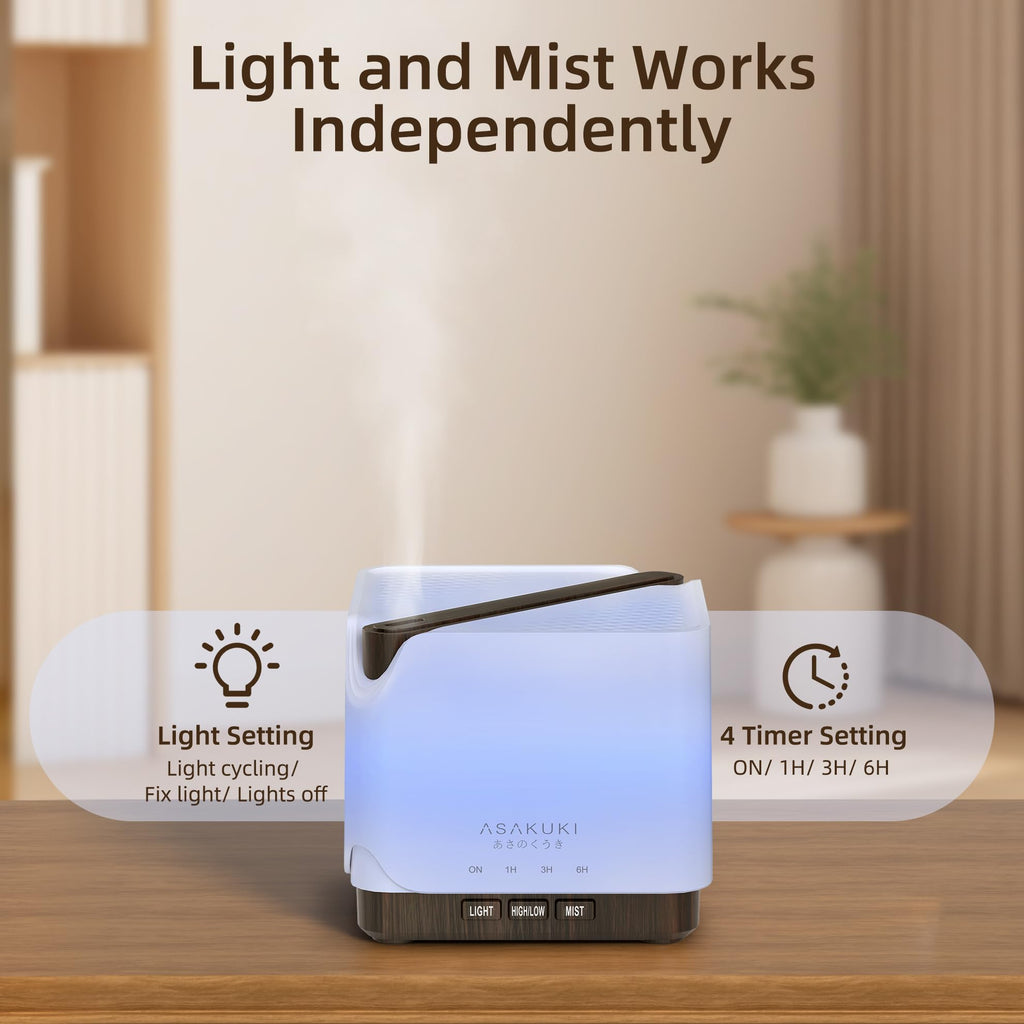 Essential Oil Diffuser Large 700 ml Humidifier